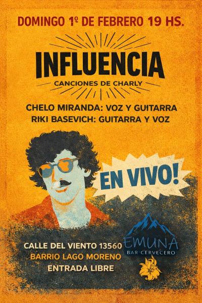 Influencia - Canciones de Charly