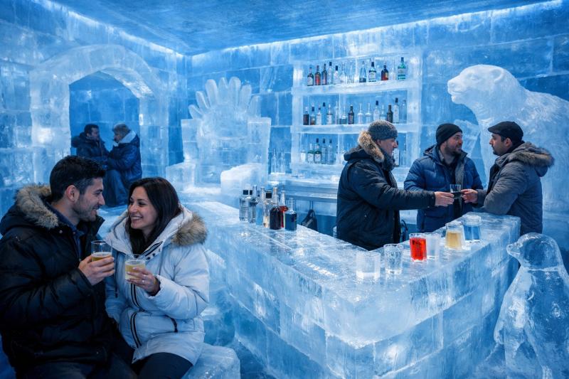 Ice Bar Bariloche: viví la experiencia del hielo en pleno verano