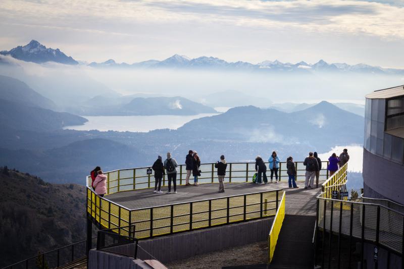 Teleferico Cerro Otto: ¡BUENAS NUEVAS! INAUGURAMOS EL MIRADOR DEL LAGO