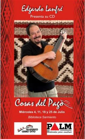   Edgardo Lanfr&eacute; presenta su nuevo CD Cosas del pago