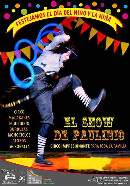 El show de Paulino, festejando el D&iacute;a del ni&ntilde;o y la ni&ntilde;a