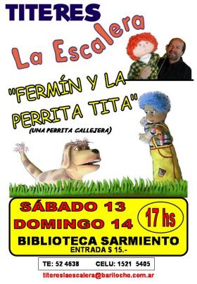 T&iacute;teres LA ESCALERA presenta: FERM&Iacute;N Y LA PERRITA TITA