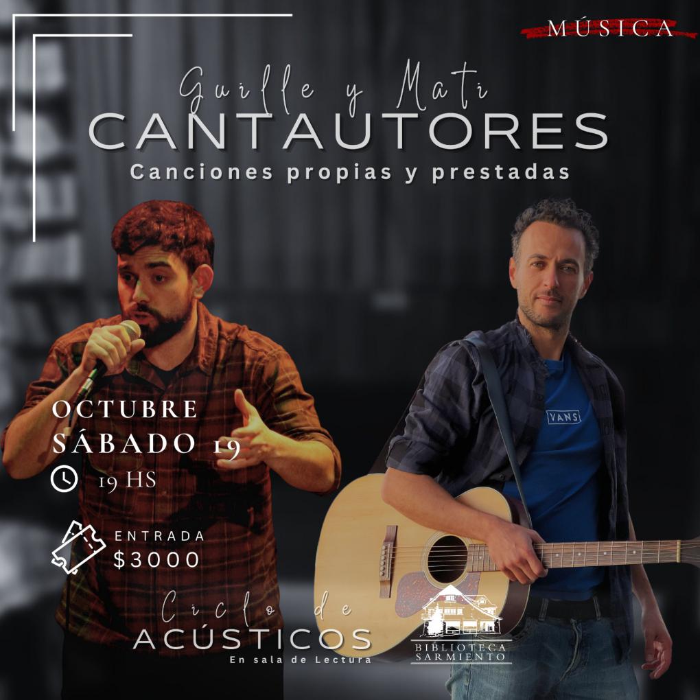 Guille Y Mati CANTAUTORES Canciones propias y prestadas