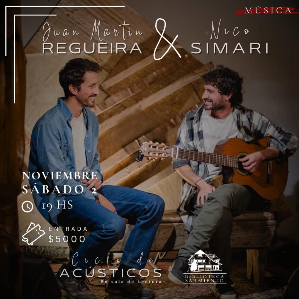 CICLO DE AC&Uacute;STICOS : REGUEIRA & SIMARI 