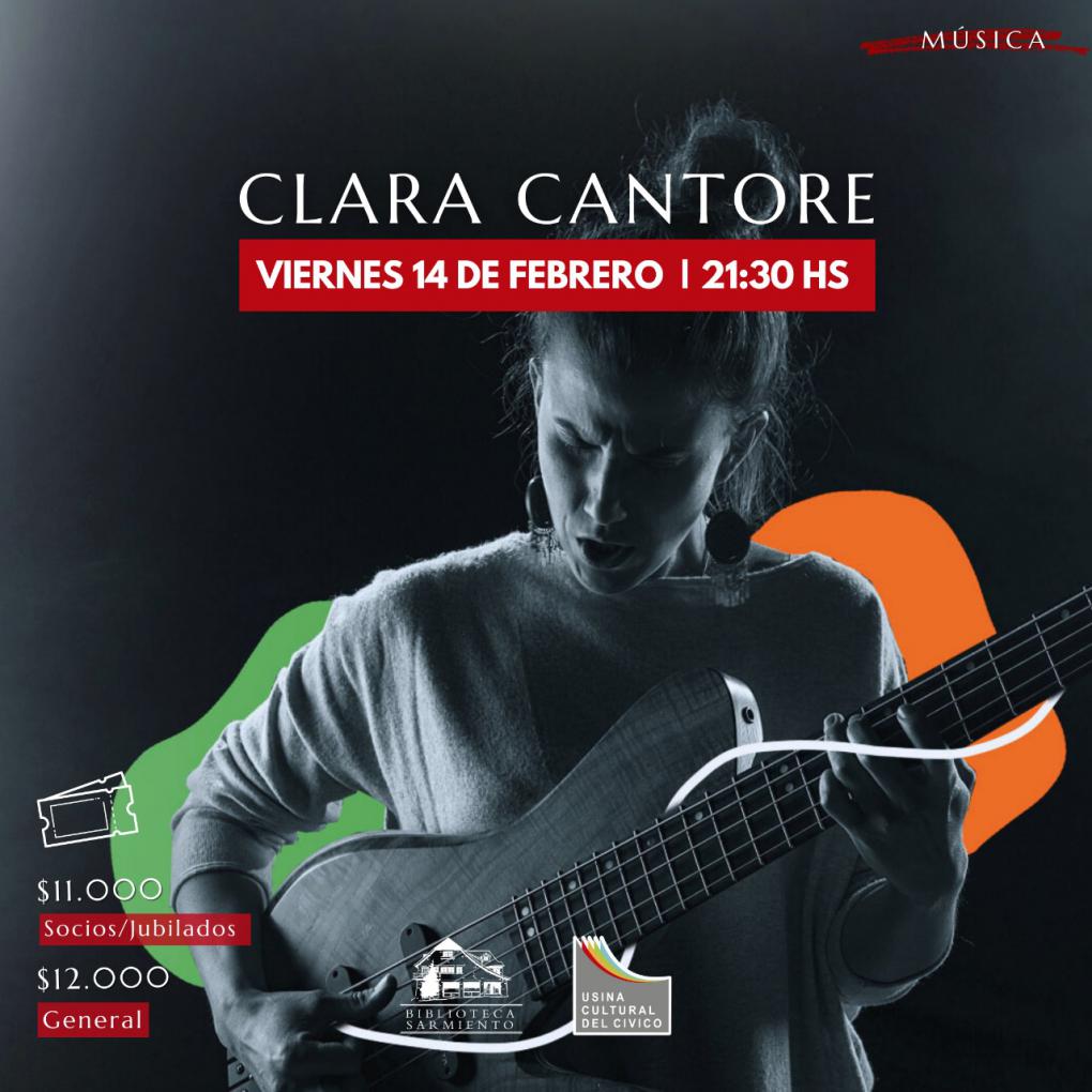 CLARA CANTORE - Latinoam&eacute;rica Tour