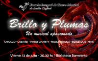 BRILLO Y PLUMAS, un musical apasionado.