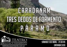 CaraDaNam - Tres Dedos de Formento - P&aacute;ramo