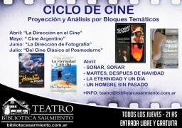 Ciclo de Cine con Proyecci&oacute;n y An&aacute;lisis de Pel&iacute;culas por Bloques Tem&aacute;ticos