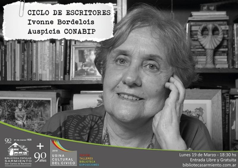 90&deg; Aniversario: Ciclo de escritores con Ivonne Bordelois