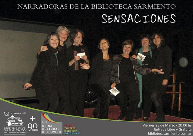 90&deg; Aniversario: Narradoras de la Biblioteca presentan 'Sensaciones'