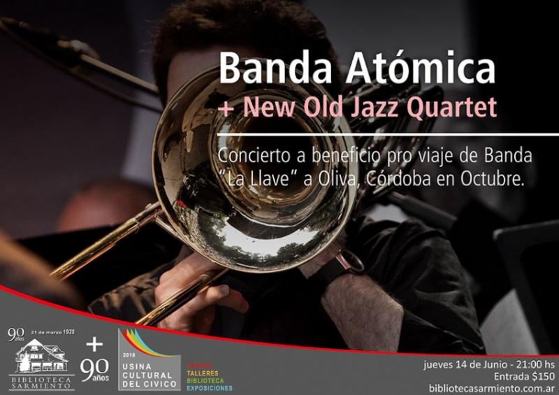 Banda at&oacute;mica + New old jazz quartet