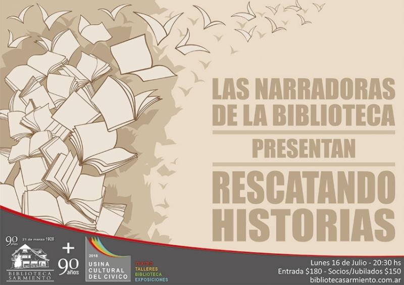 Narradoras de la Biblioteca presentan 'Rescatando Historias'