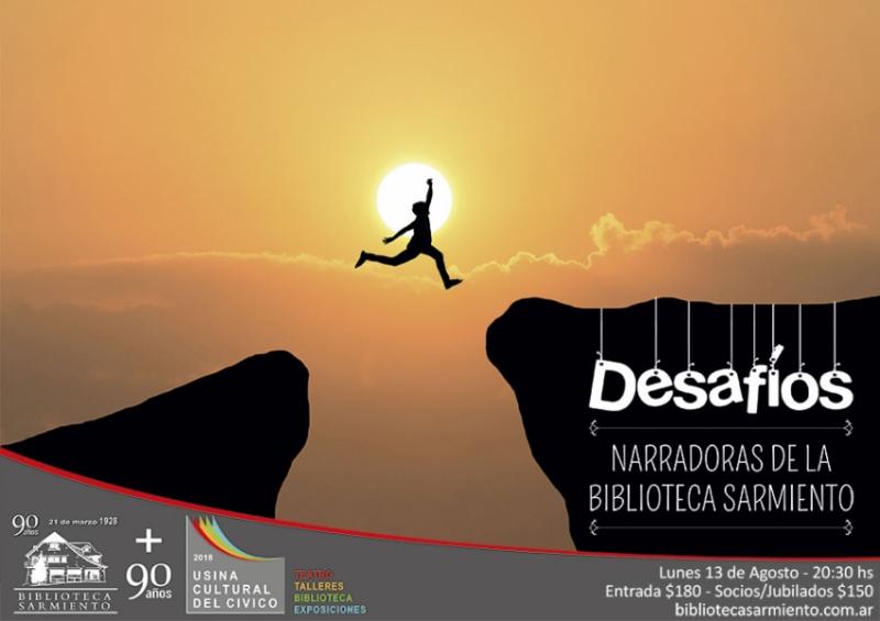 'Desaf&iacute;os' de las Narradoras de la Biblioteca Sarmiento