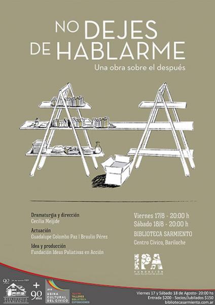 Teatro: 'No dejes de hablarme'