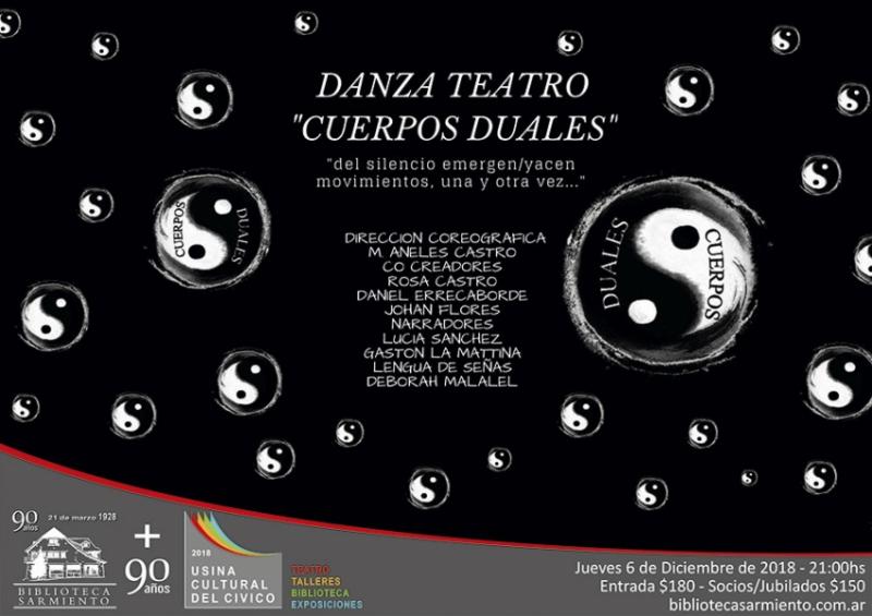 Danza teatro: 'Cuerpos duales'