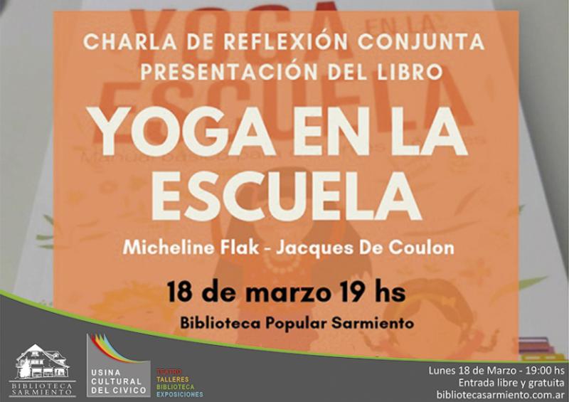 Charla y presentaci&oacute;n del libro 'Yoga en la escuela'