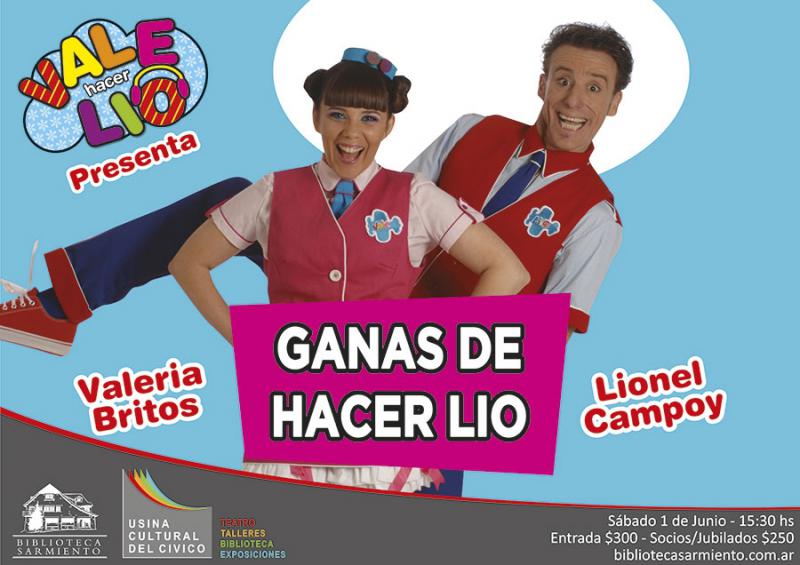 Espect&aacute;culo infantil 'Ganas de hacer l&iacute;o'