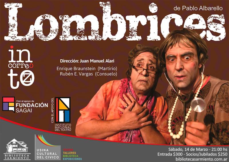 Teatro: 'Lombrices'