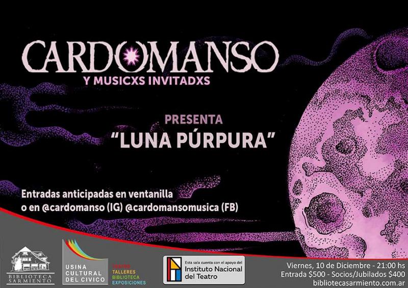 Cardomanso presenta Luna P&uacute;rpura