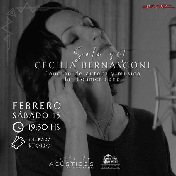 CECILIA BERNASCONI Canci&oacute;n de autora y m&uacute;sica latinoamericana 