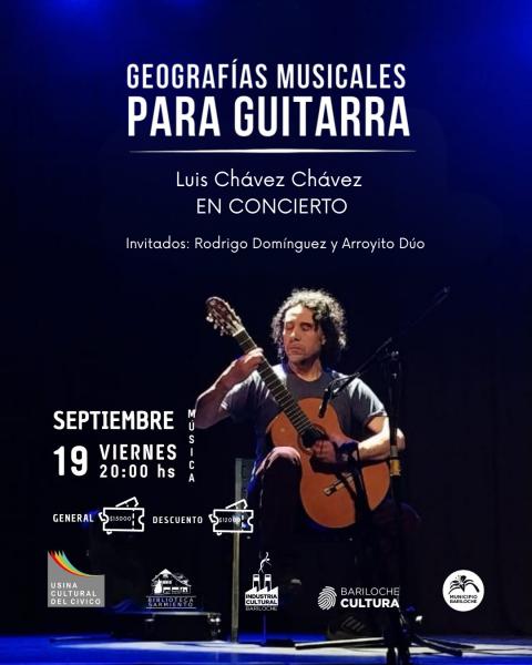 Geografías musicales para guitarra Luis Chávez Chávez e invitados