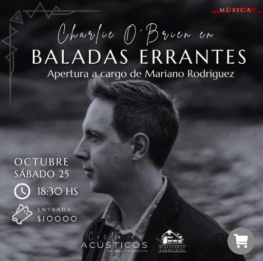Baladas errantes. Charlie O’Brien