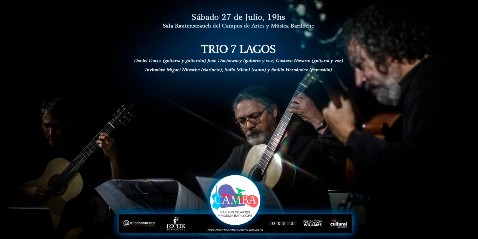 TRIO  7 LAGOS: GUITARRAS + invitados/as