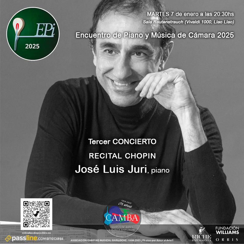 Recital Chopin: Jos&eacute; Luis Juri - conciertos del EPI 2025