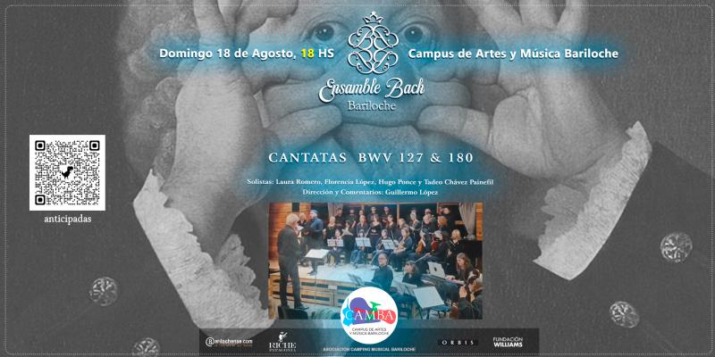  Ensamble Bach Bariloche presenta:Cantatas BWV 127 & BWV180