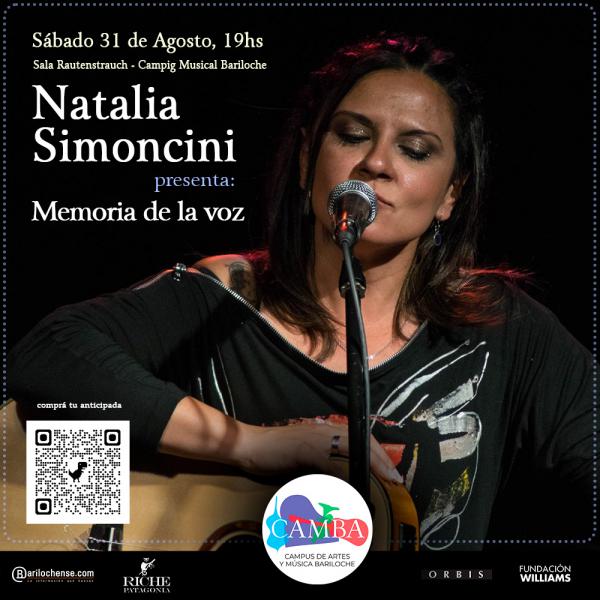 NATALIA SIMONCINI presenta MEMORIA DE LA VOZ 