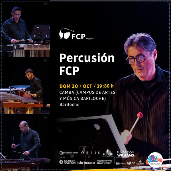 Fundaci&oacute;n Cultural Patagonia presenta: Percusi&oacute;n FCP