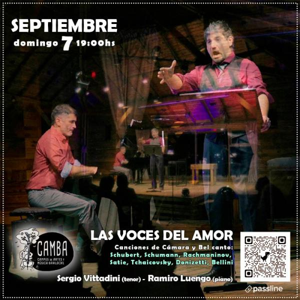 Las voces del amor - Canciones de Cámara y Bel Canto