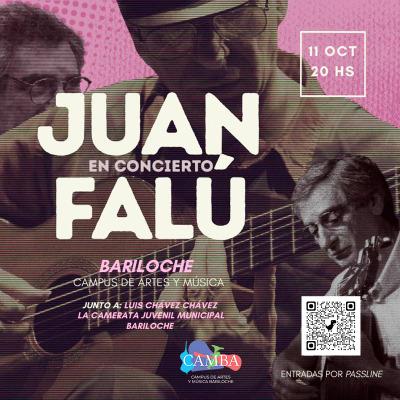 ¡Imperdible! Juan Falú en concierto