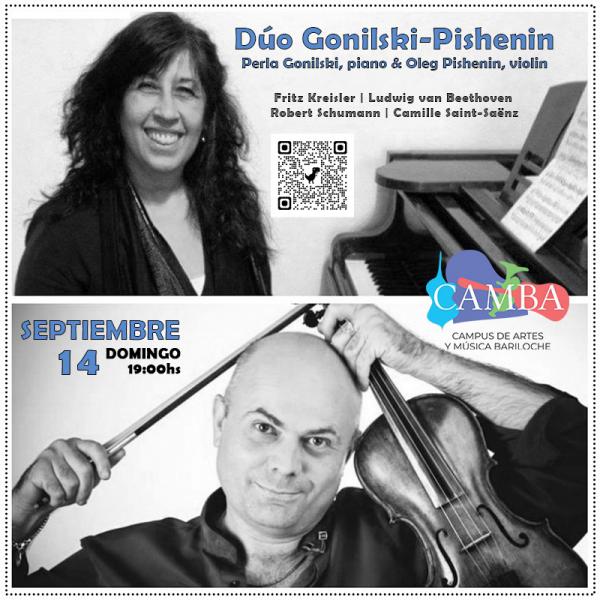 Dúo de piano y violín Gonilski-Pishenin