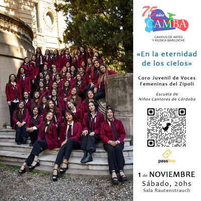 Coro Juvenil de Voces Femeninas del Zipoli presenta En la eternidad de los cielos