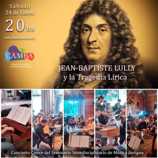 Concierto cierre seminario de música antigua con obras de J.B. Lully y la tragedia lírica