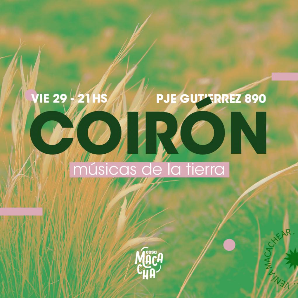 Coir&oacute;n, m&uacute;sicas de la tierra 