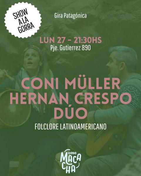 Conie Muller Hernan Crespo d&uacute;o