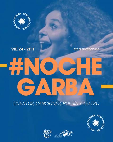 Noche Garba - Cuentos, Canciones, Poesía y Teatro