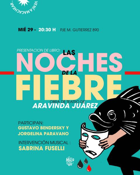 Presentación del libro Las Noches de la fiebre