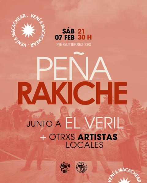¡Se viene la Peña Rakiche!