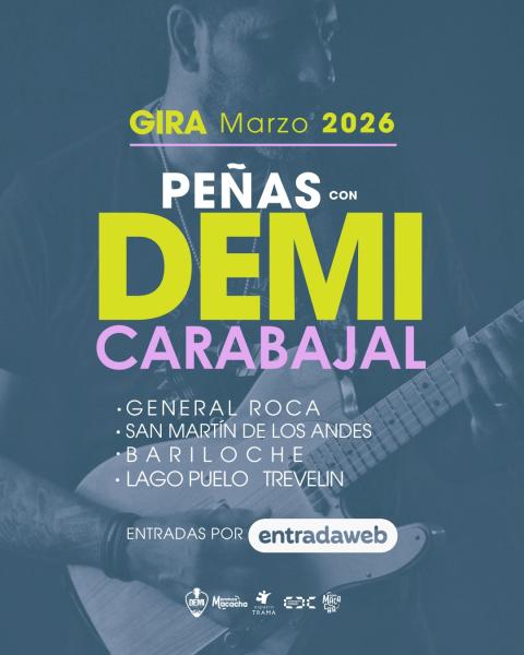 DEMI CARABAJAL GIRA PATAGÓNICA