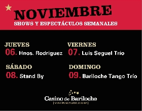 Shows Musicales Casino de Bariloche