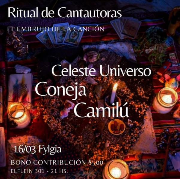 Ritual de Cantautoras EL EMBRUJO DE LA CANCI&Oacute;N