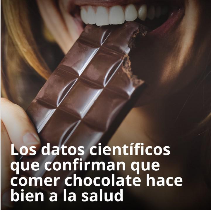 Datos cient&iacute;ficos que confirman que comer chocolate hace bien a la salud