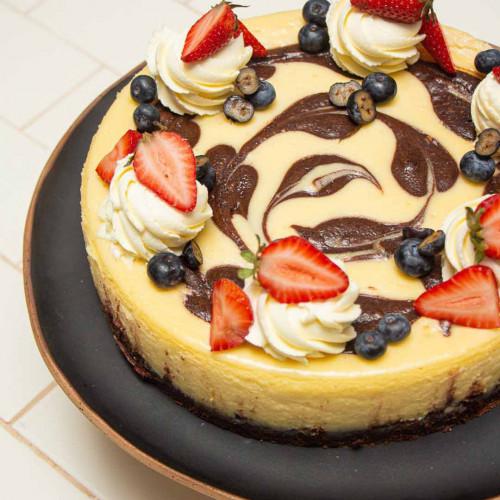 BROWNIE CHEESECAKE