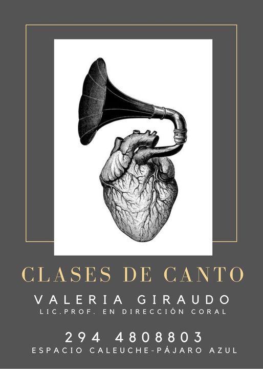 Clases de Canto por Valeria Giraudo