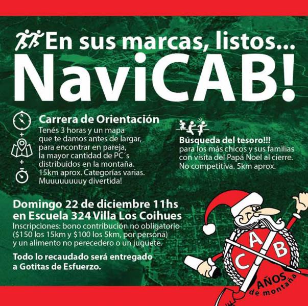 Este domingo 22 llega la NaviCAB