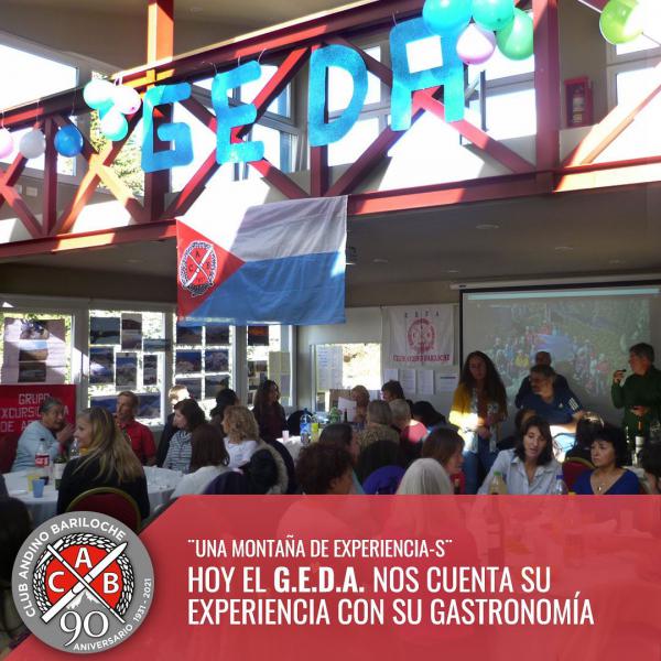 CAB 90 a&ntilde;os - &uml;Una monta&ntilde;a de experiencia-S&uml; &#127869;&#65039; La gastronom&iacute;a del Grupo Excursionista de Adultos (GEDA) - Por Liliana Schiavo