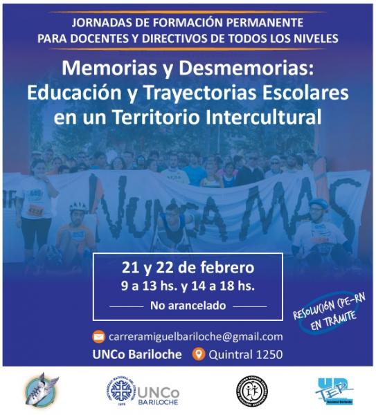 Curso para docentes sobre Educaci&oacute;n y trayectorias escolares en un territorio intercultural (Carrera de Miguel)